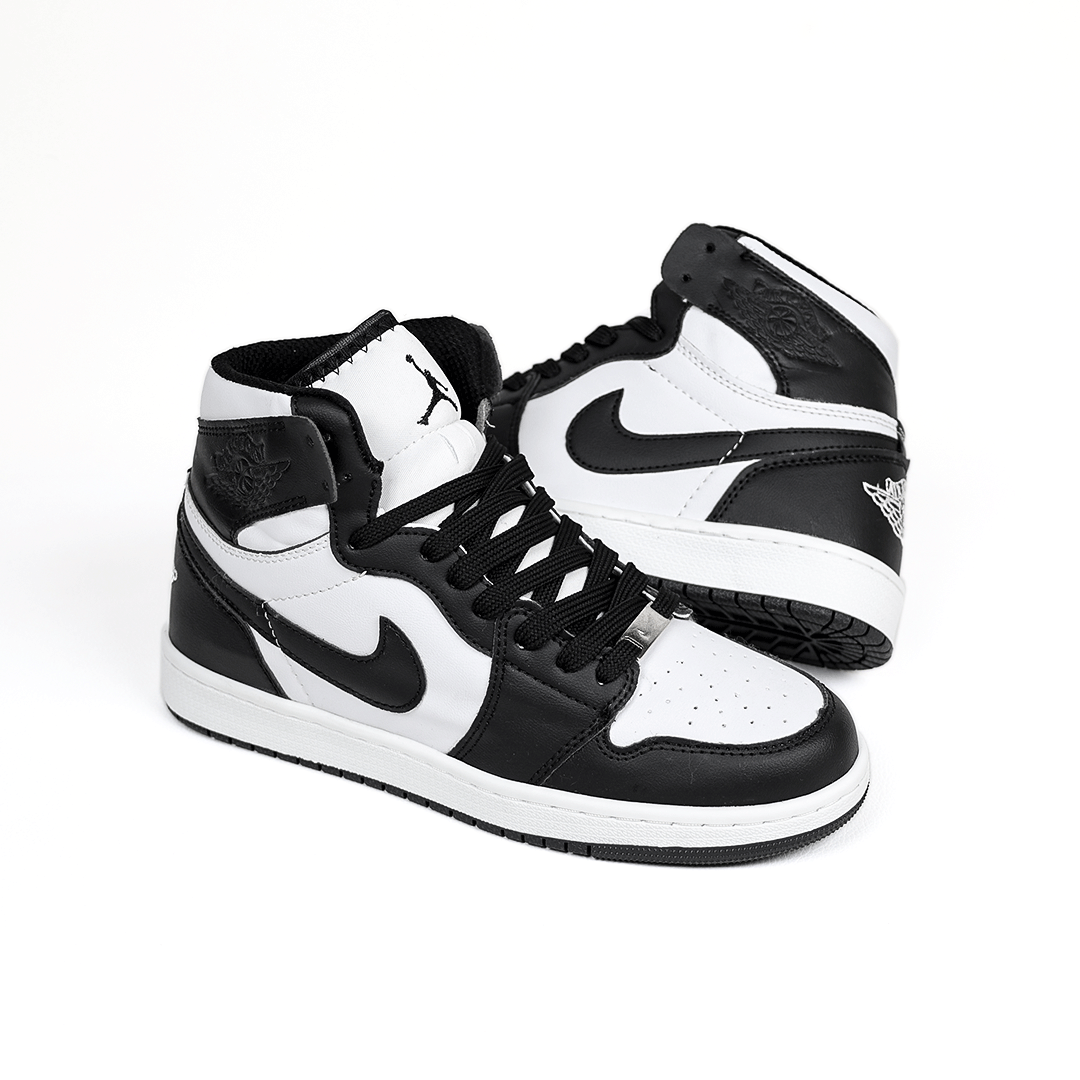  کتونی عمده نایک Nike مدل جردن وان ساقدار Jordan مشکی سفید مردانه گروه تولید صفری 