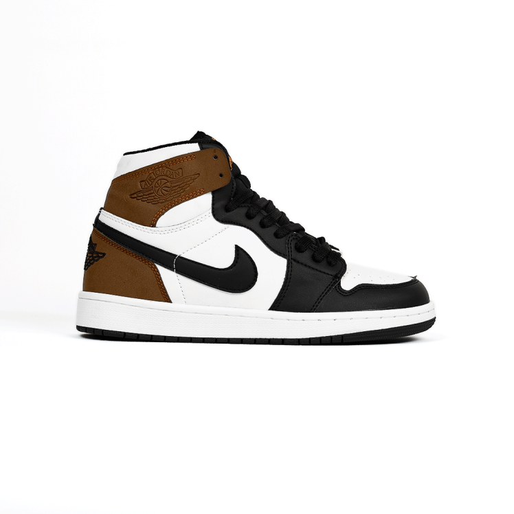 کتونی عمده نایک Nike مدل جردن وان ساقدار Jordan رنگ مشکی قهوه‌ای مردانه گروه تولید صفری