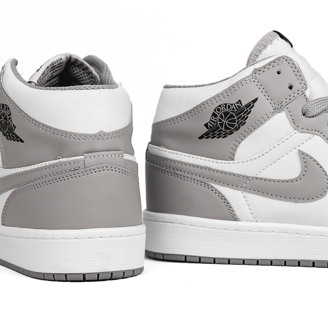 کتونی عمده نایک Nike مدل جردن وان ساقدار Jordan سفید طوسی زنانه گروه تولید صفری