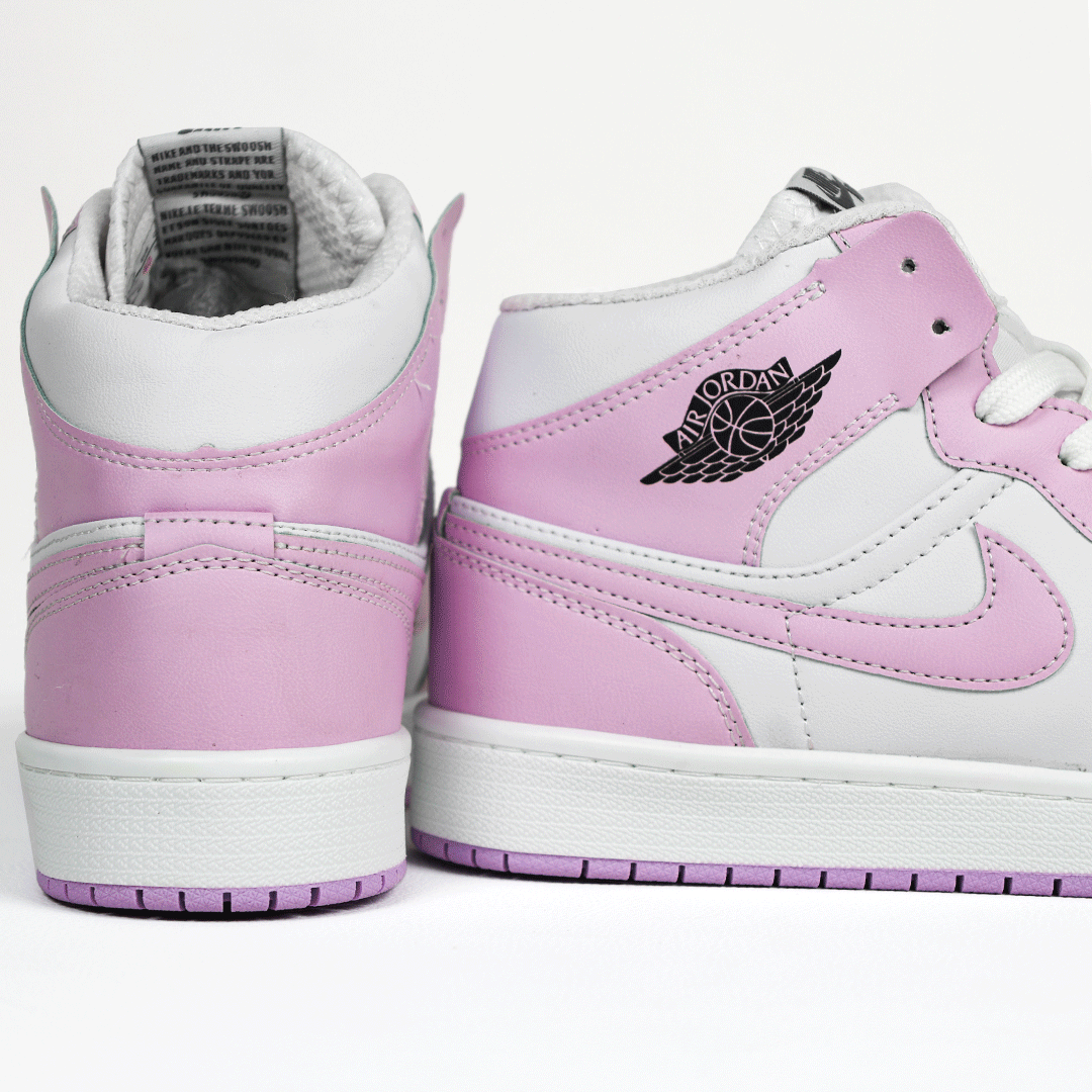 کتونی عمده نایک Nike مدل جردن وان ساقدار Jordan سفید صورتی زنانه گروه تولید صفری