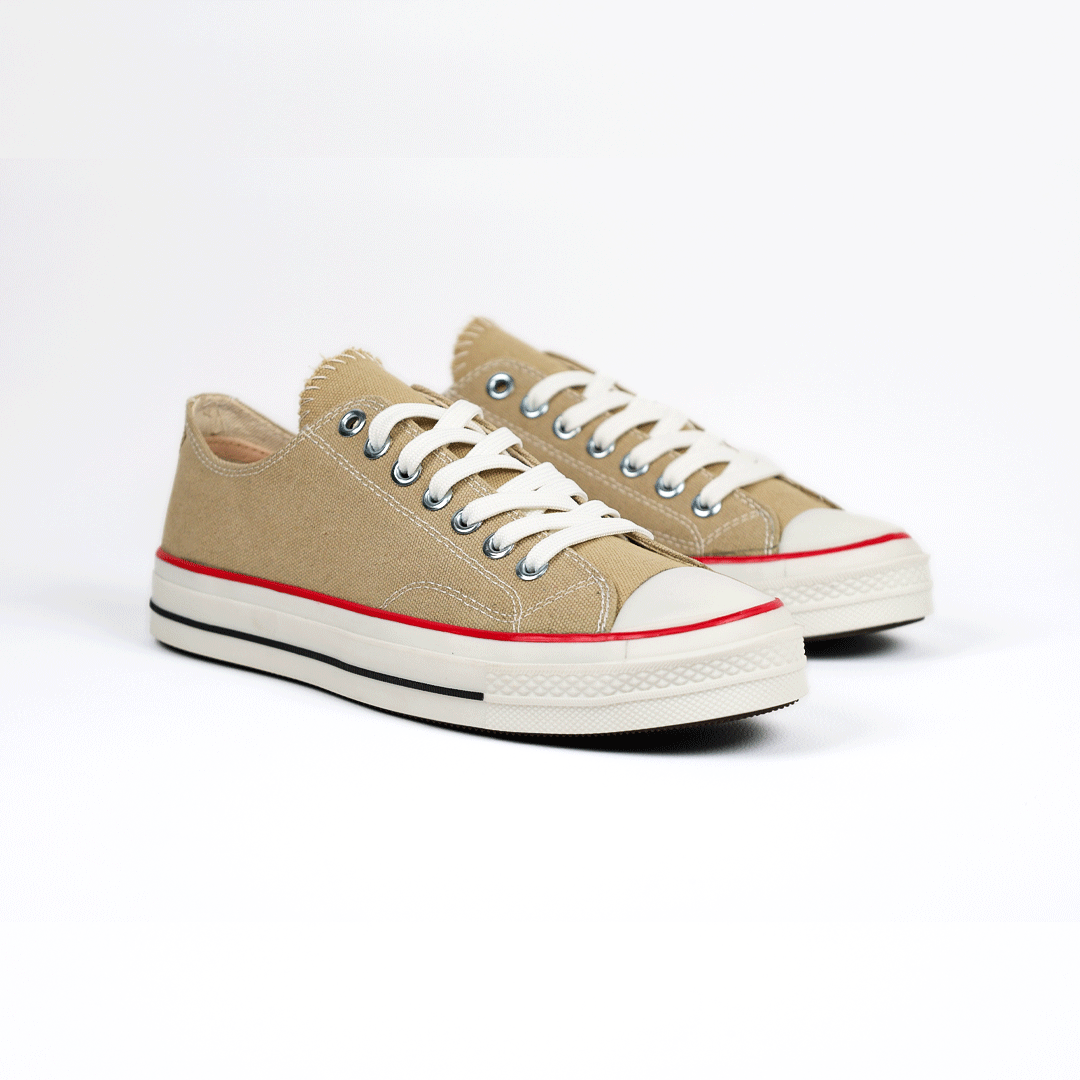 کتونی عمده کانورس مدل آلاستار مردانه رنگ کرم