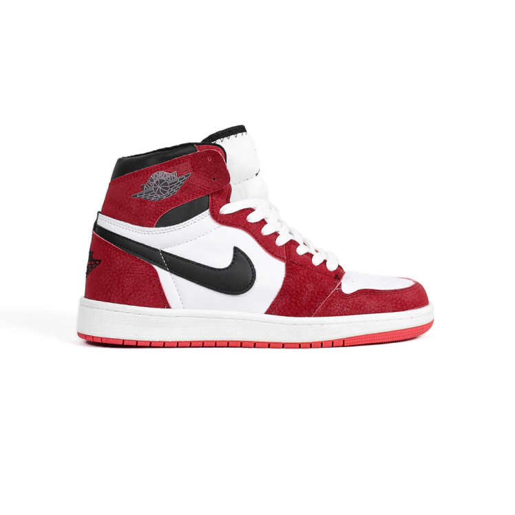 کتونی عمده نایک Nike مدل جردن وان ساقدار Jordan سفید قرمز مردانه گروه تولید صفری