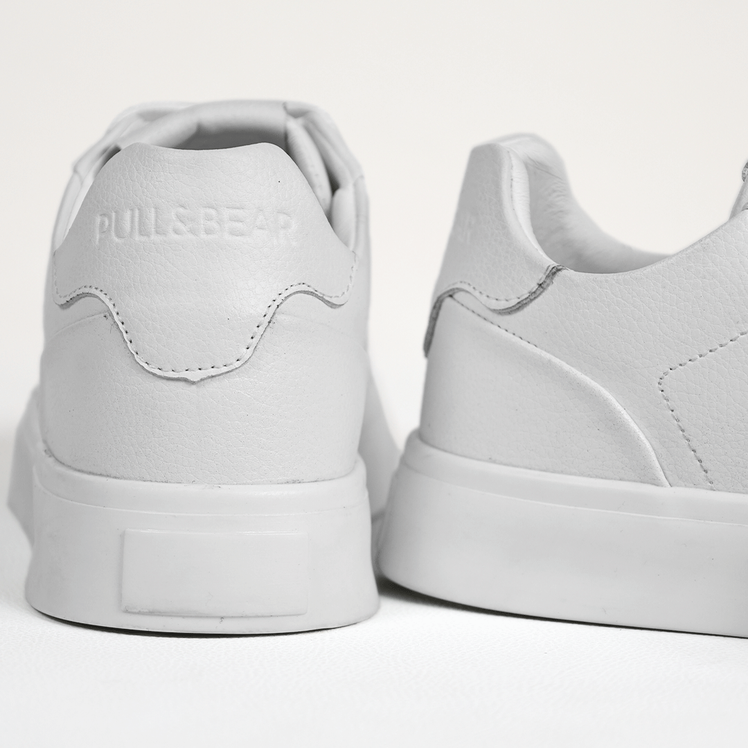  کتونی عمده پول اند بیر Pull&Bear مدل 88 مردانه سفید گروه تولید صفری 