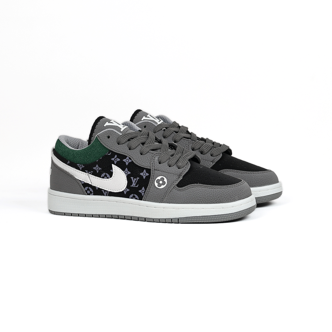  کتونی عمده نایک جردن لویی ویتون طوسی مشکی 