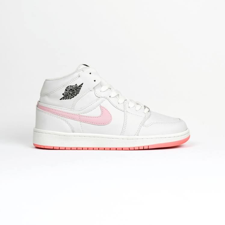 کتونی عمده نایک Nike مدل جردن وان ساقدار Jordan سفید صورتی زنانه گروه تولید صفری