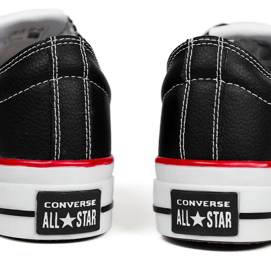 کتونی عمده کانورس زنانه مشکی سفید