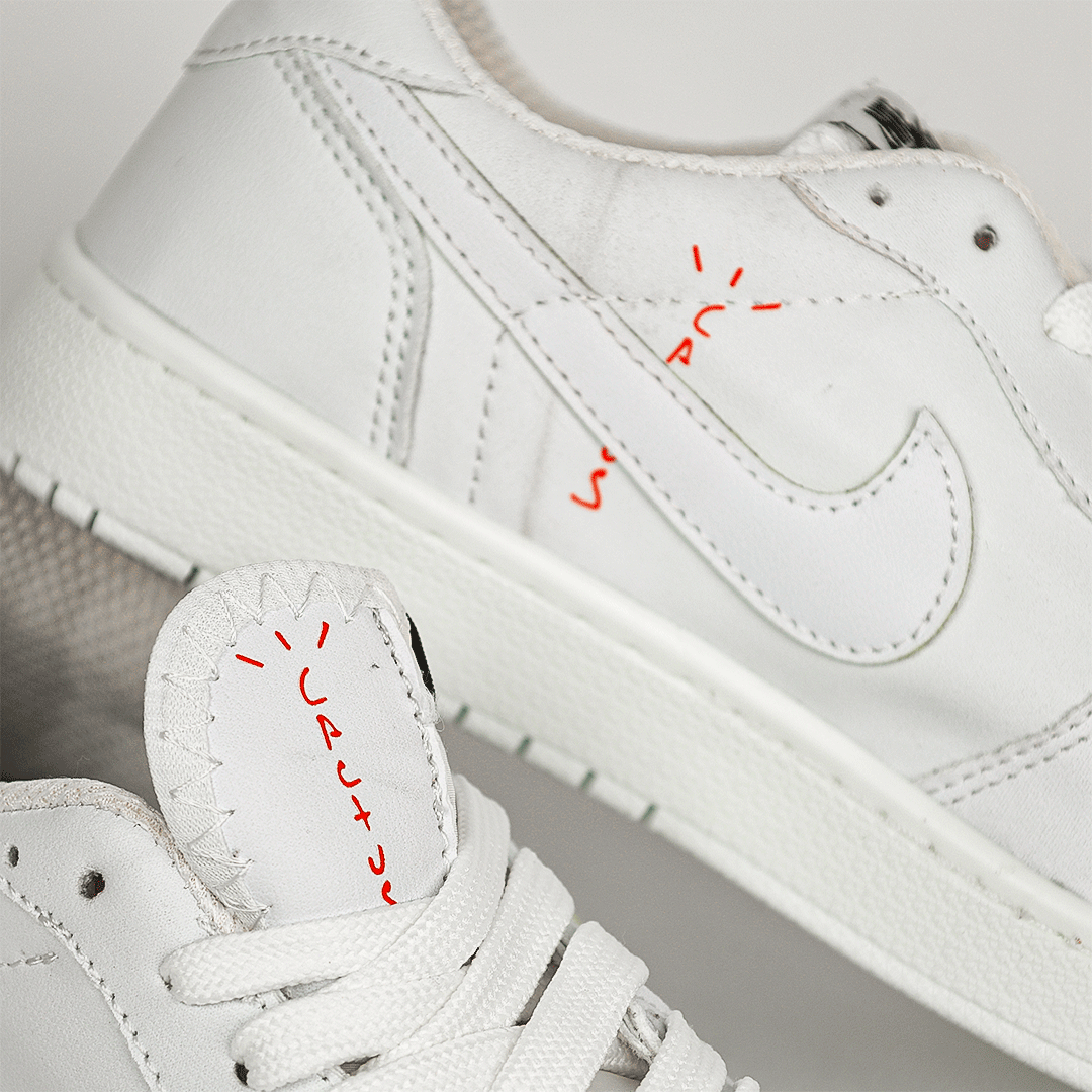  کتونی عمده نایک جردن تراویس اسکات سفید 