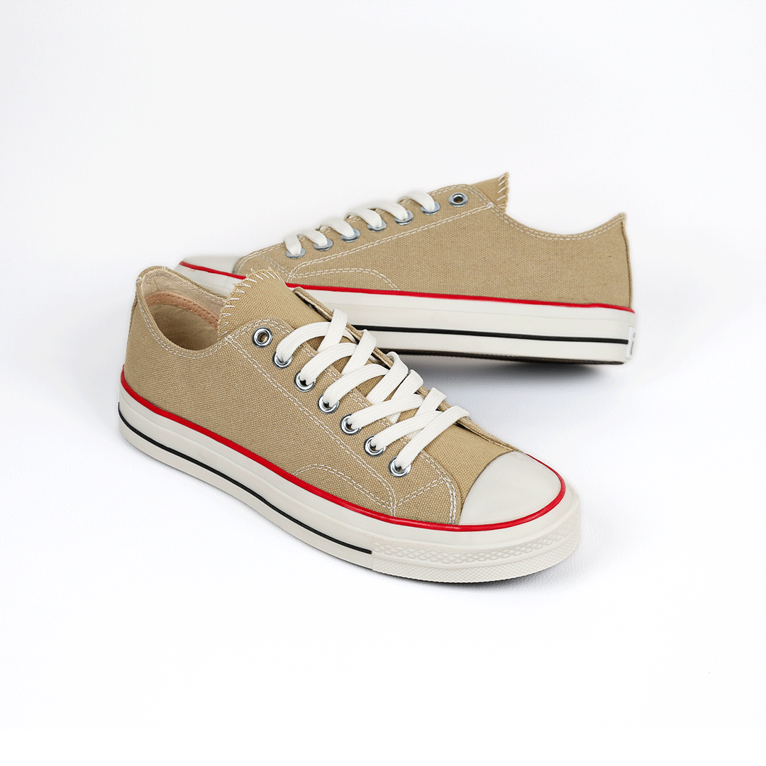 کتونی عمده کانورس مدل آلاستار مردانه رنگ کرم