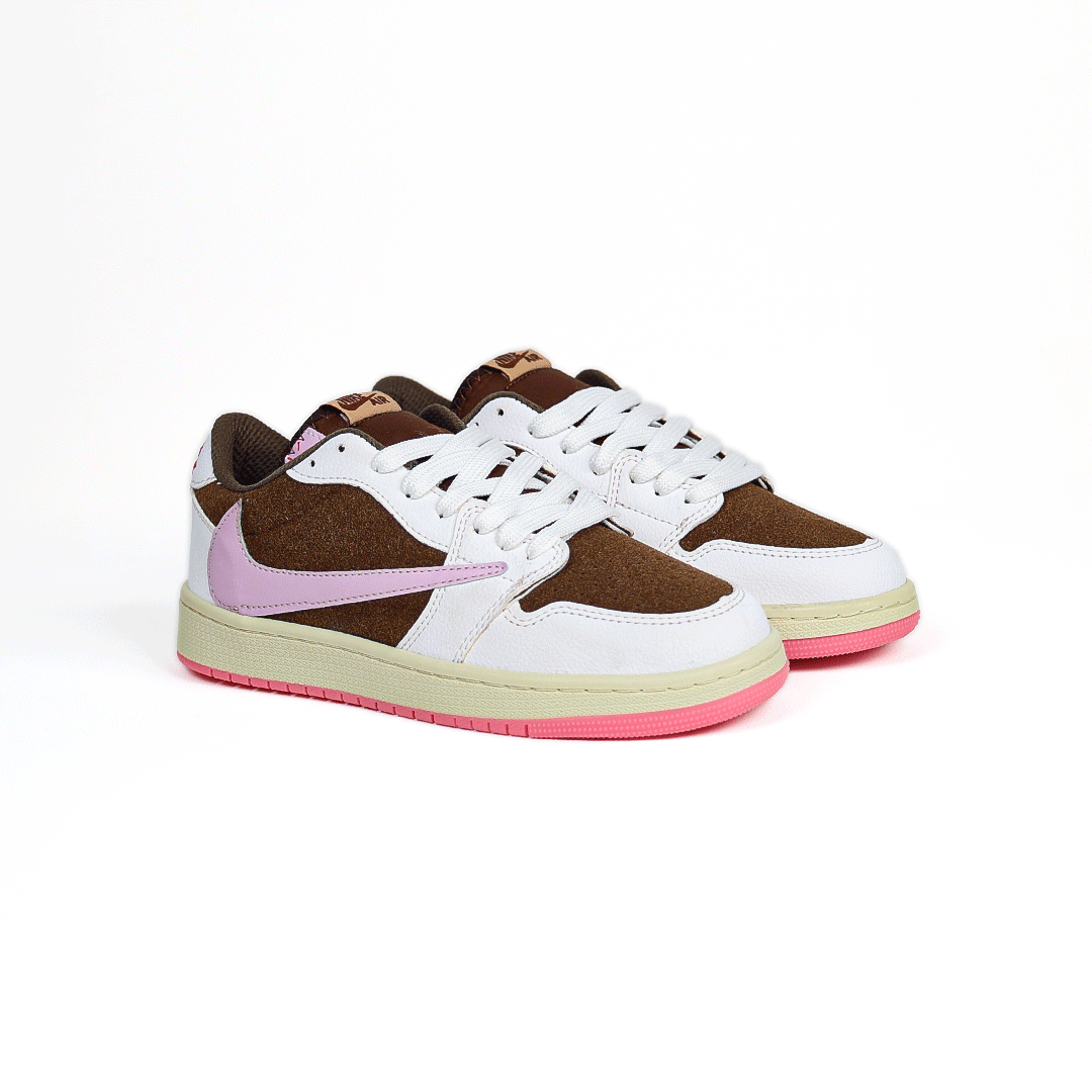 کتونی عمده نایک جردن تراویس اسکات زنانه موکا