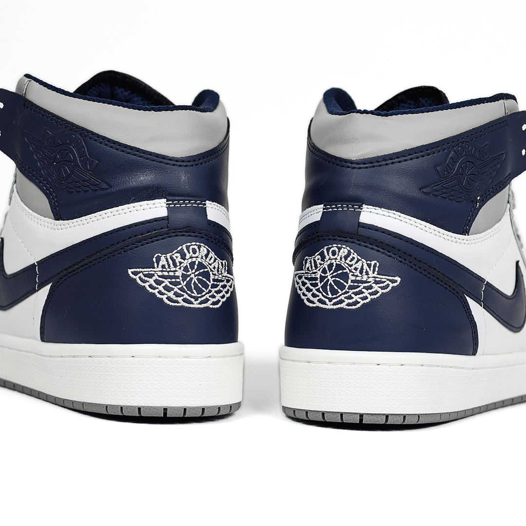 کتونی عمده نایک Nike مدل جردن وان ساقدار Jordan طوسی سورمهای مردانه گروه تولید صفری